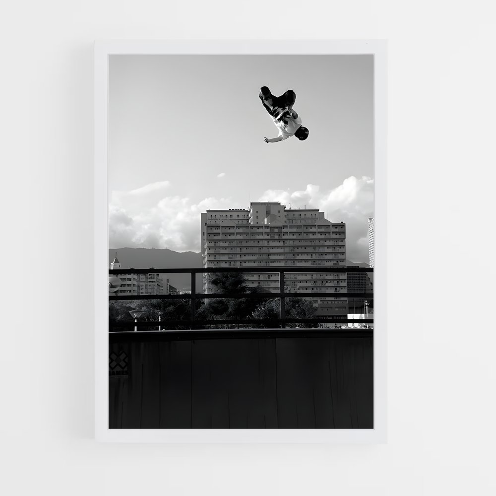 Poster Takeshi yasutoko – affiche Rollerblade (vue 3)